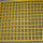 Gelbe Farbe PVC beschichtete geschweißte Maschendraht-Platten